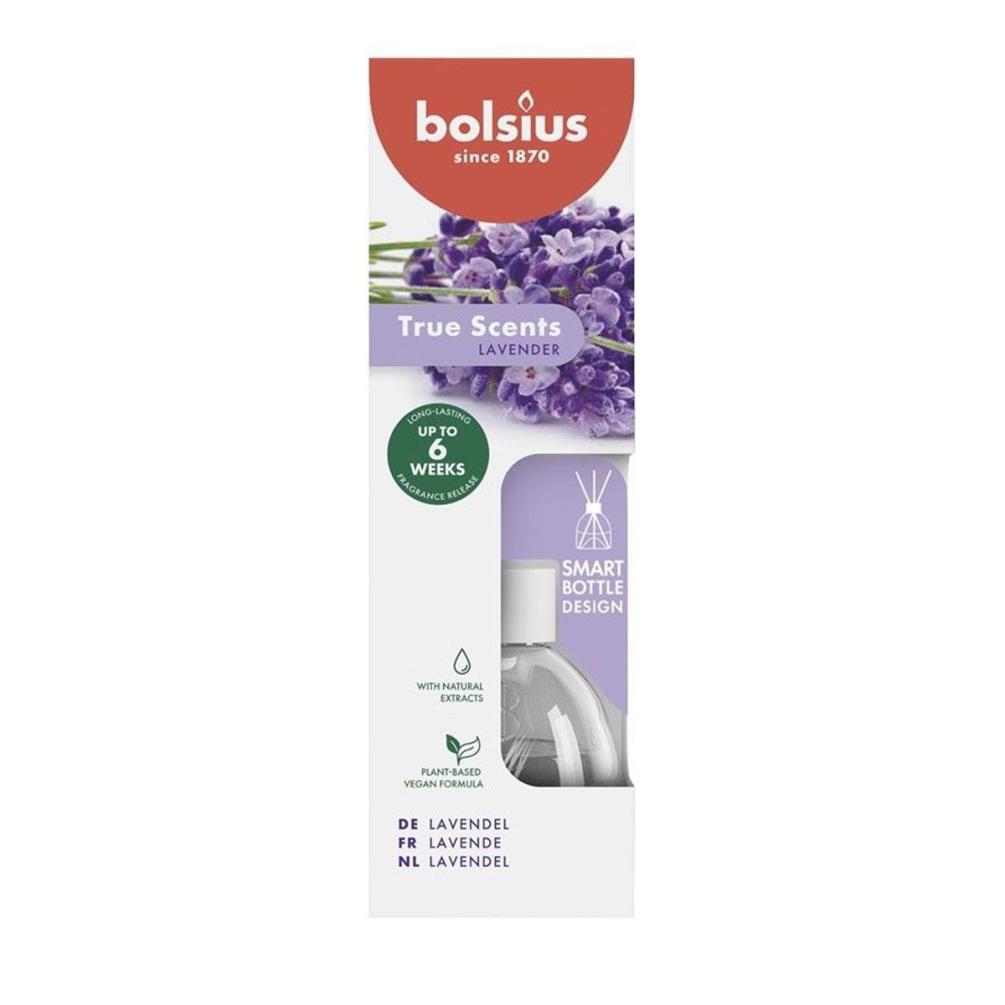 Bolsius Lavender True Scents Reed Diffuser - 60ml £4.94